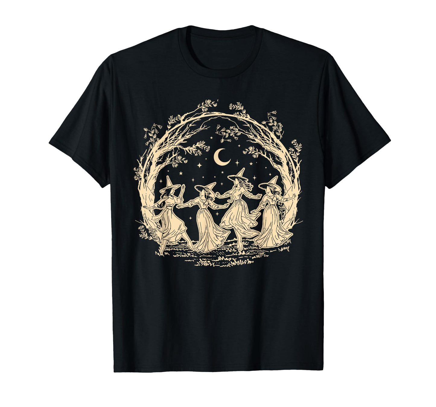 Girl Will Be Girls Witch Witchy Spooky Season Halloween T-Shirt