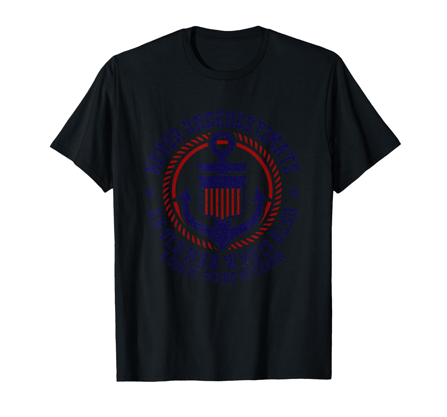 Coast Guard Veteran Shirt Funny Auxiliary Retirement Gift T-Shirt