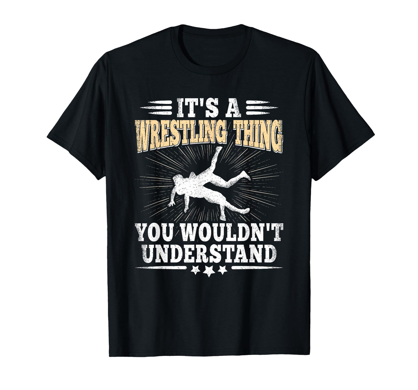 It's A Wrestling Thing Funny Wrestle Lover Wrestler Men Boys T-Shirt