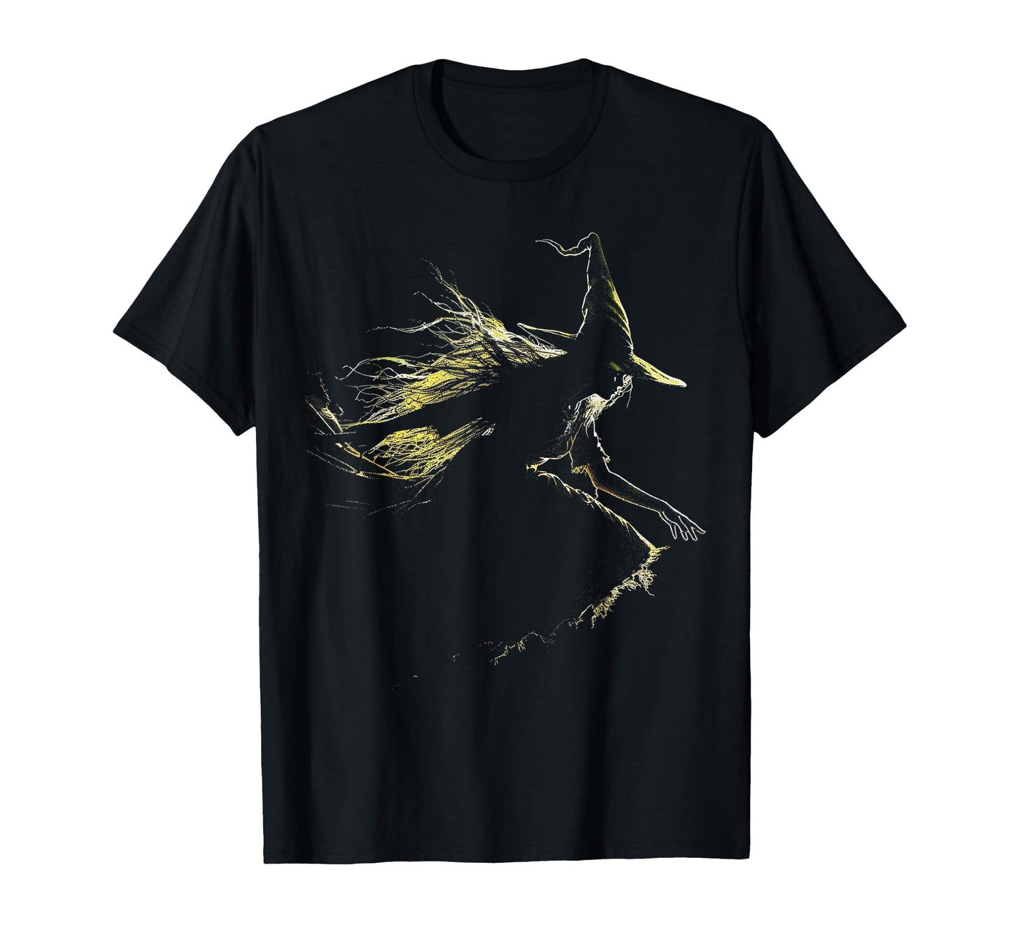 Witch Costume Halloween Spooky Art Witch T-Shirt