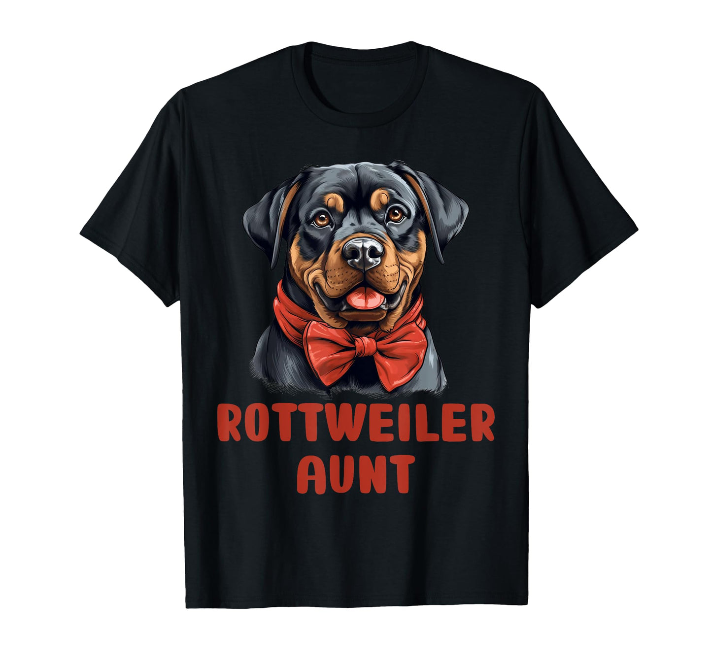 Cute Rottweiler Aunt Dog Lover Gift Funny Puppy Rottie Owner Men Women Kids T-Shirt