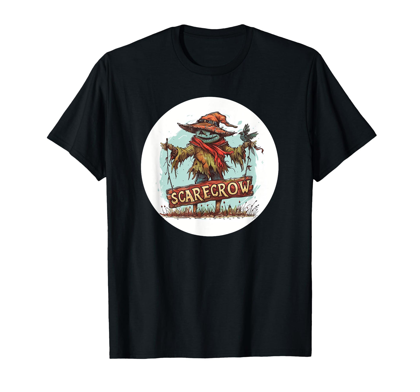 Friendly Scarecrow for Nice Harvest Fun T-Shirt