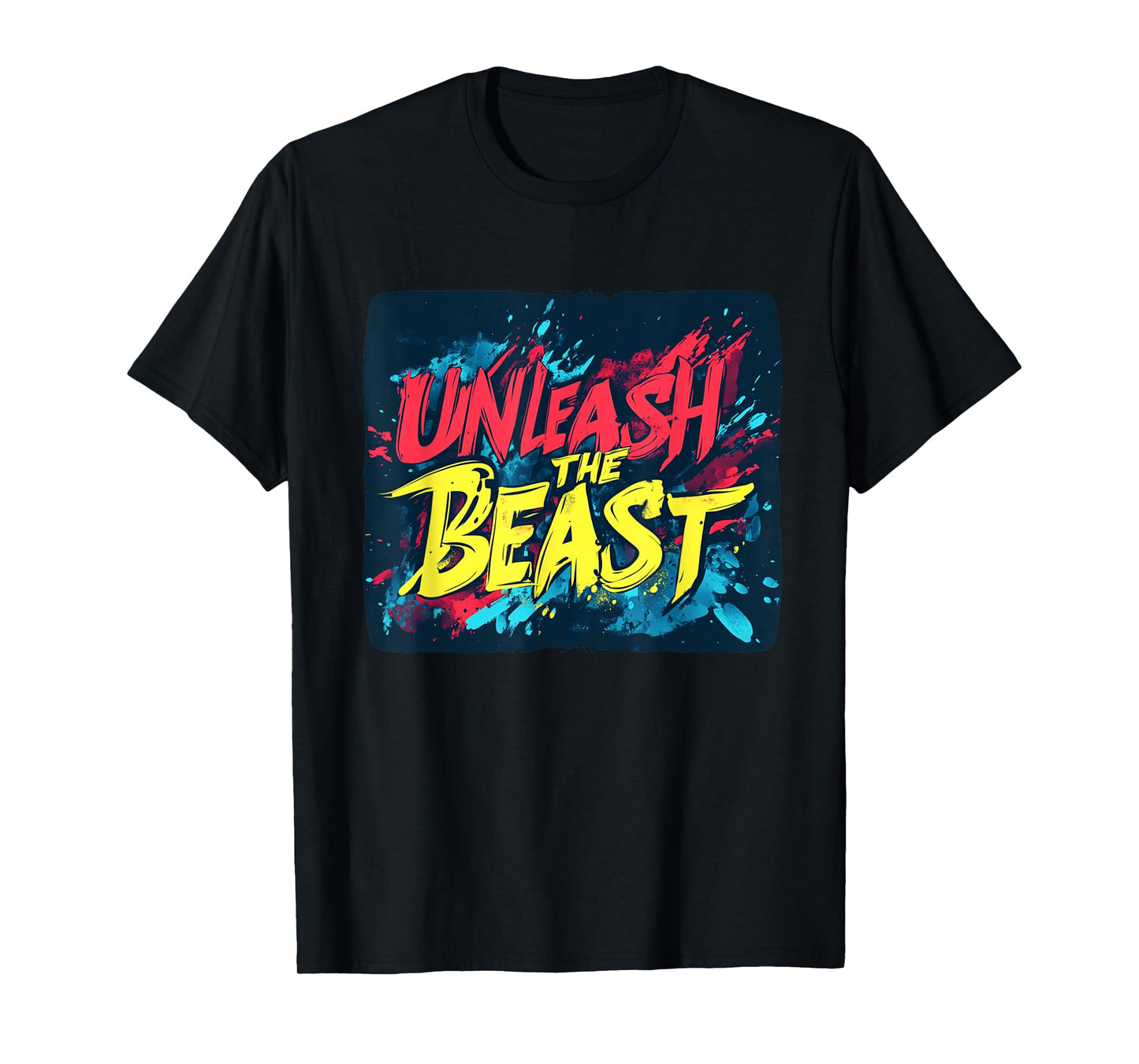Colorful Unleash the Beast Speech for Adults and Kids T-Shirt