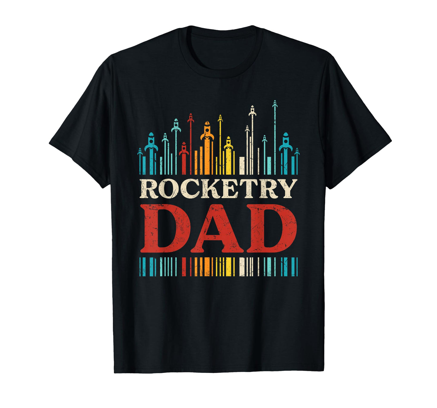 Rocketry Dad Team Rocket Model Rocket Men T-Shirt