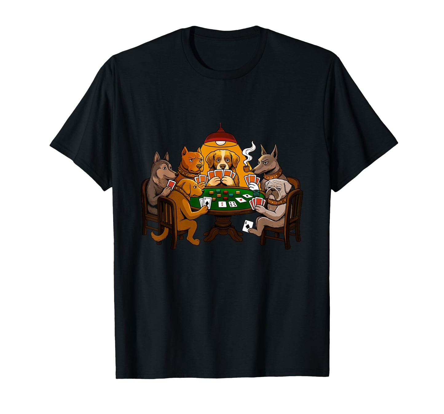 Dogs Playing Poker - Dog Lover Dog Owner Dog Mom T-Shirt