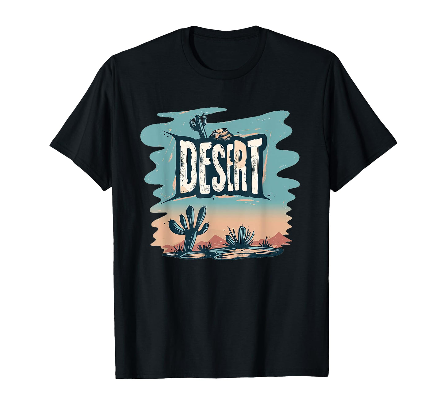 Beautiful Desert Costume with Cactus for Boys and Girls T-Shirt