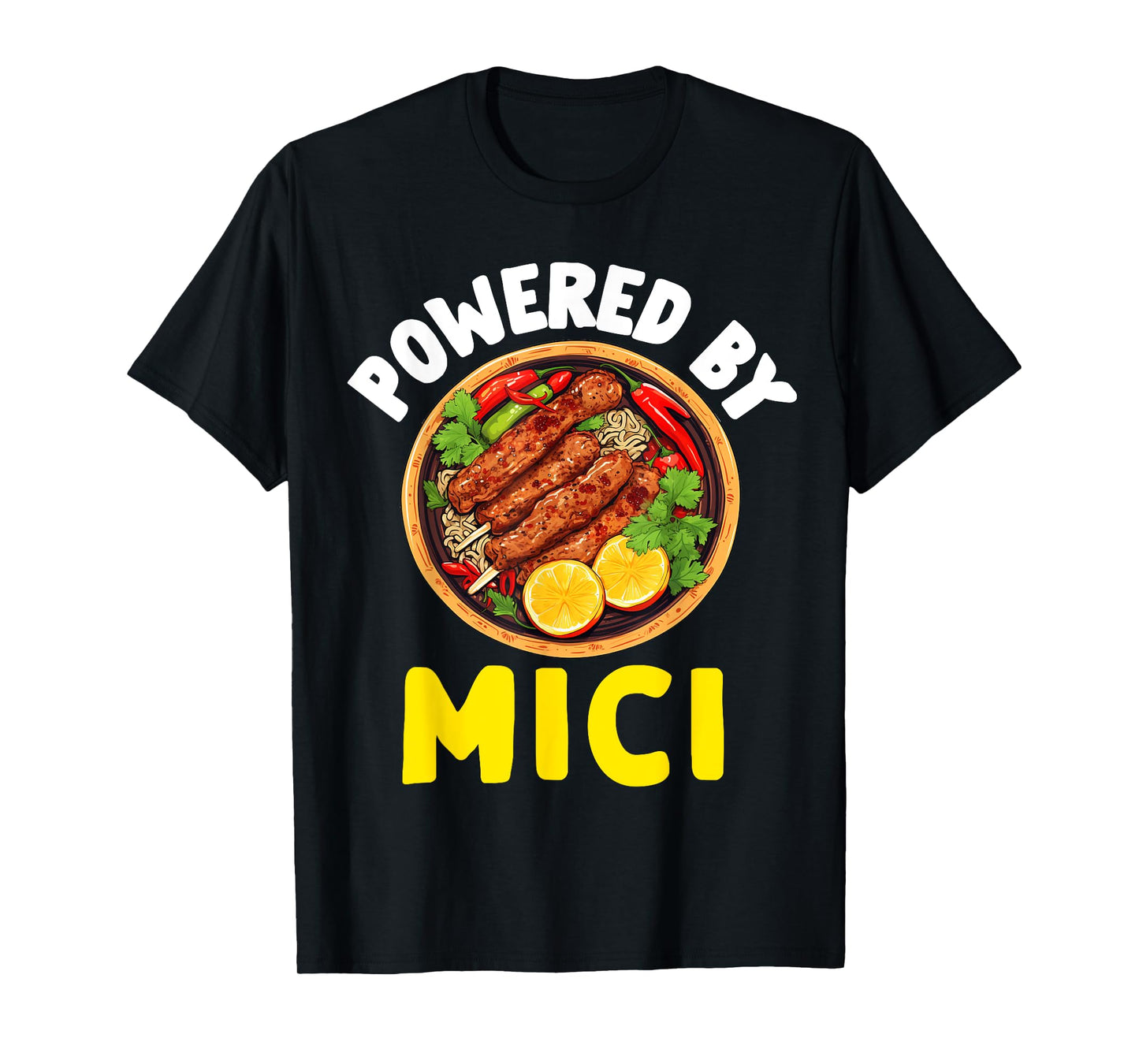 Romanian Food Mici For Men Women Kids Romania Souvenir Pride T-Shirt