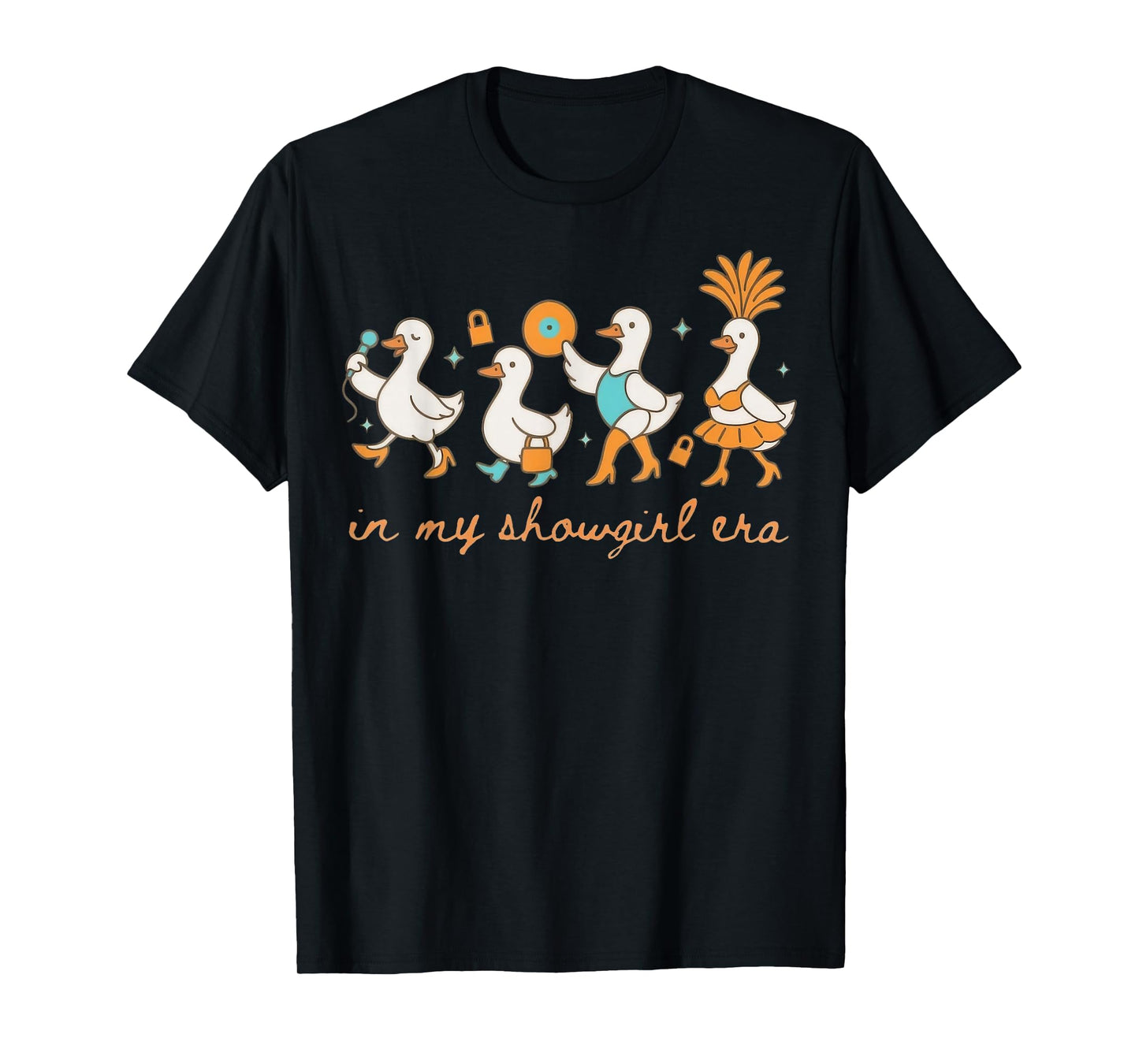 in My Showgirl Era Goose Album Country Music Geese T-Shirt