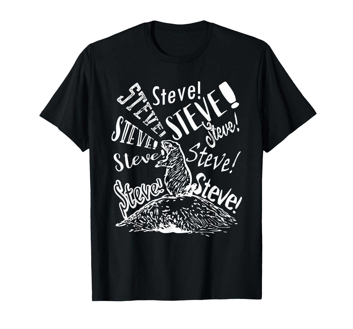 Viral Prairie Dog Calling Steve Allen Funny Men Women Girls Kids T-Shirt