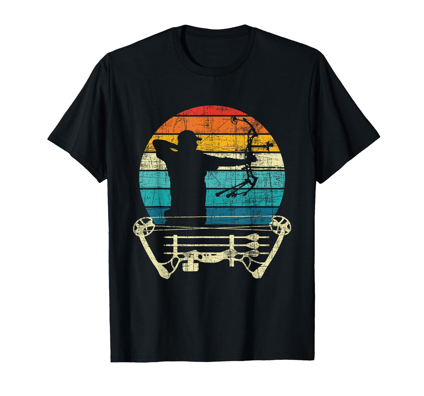 Retro Vintage Archery Girl - Bow Arrow Archer Bowhunting T-Shirt