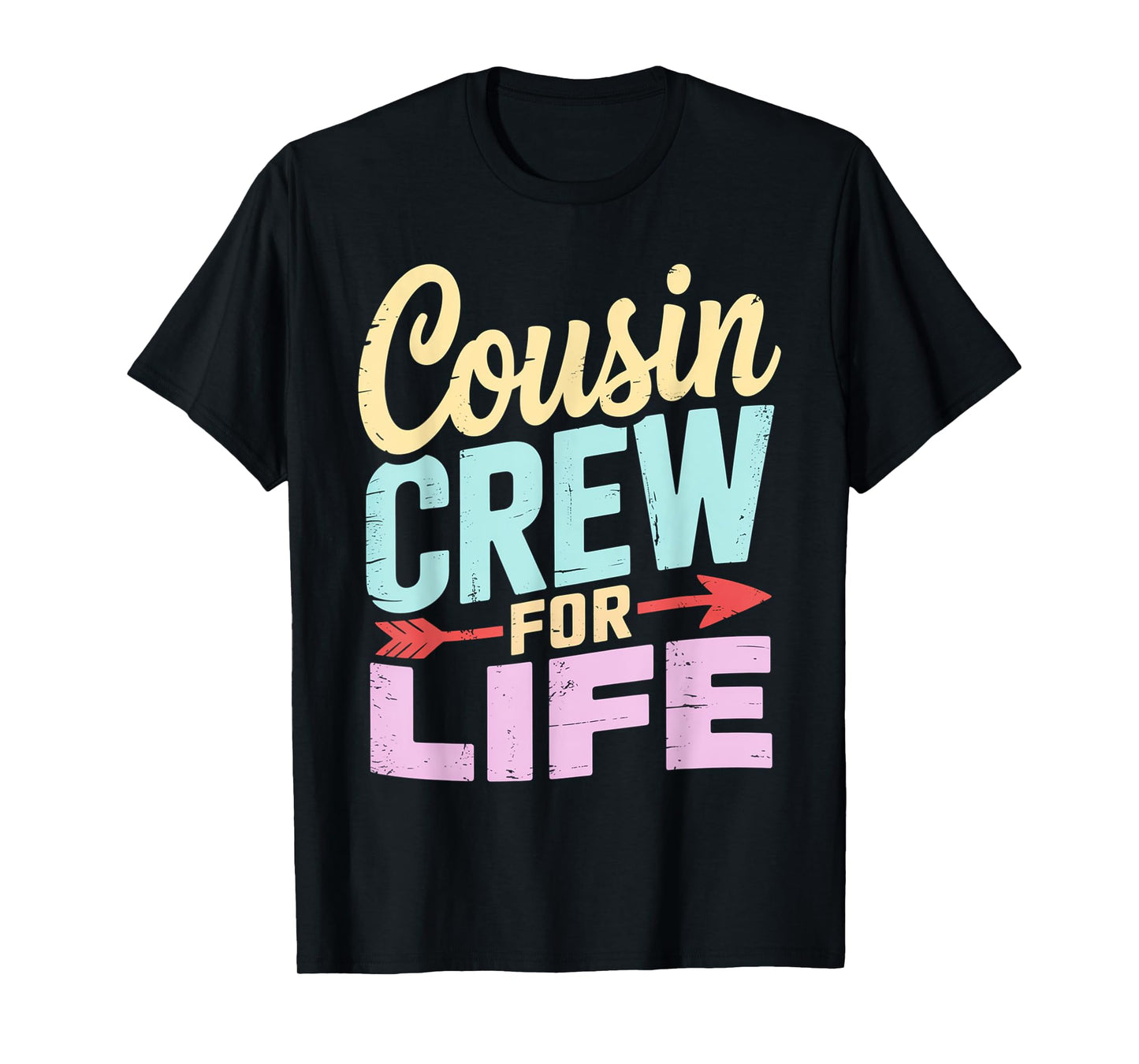 Cousin Crew Pajamas Kids Girls Toddler Matching Gifts T-Shirt