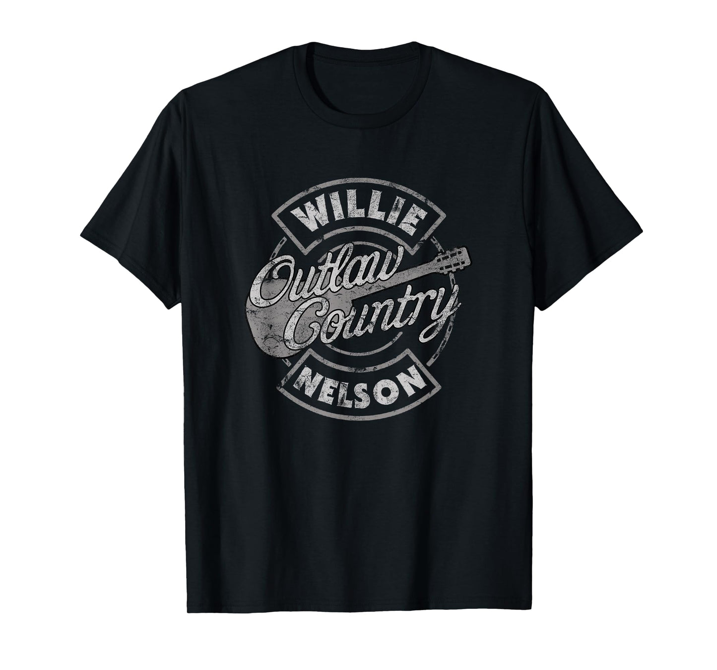 Official Willie Nelson Outlaw Country T-Shirt