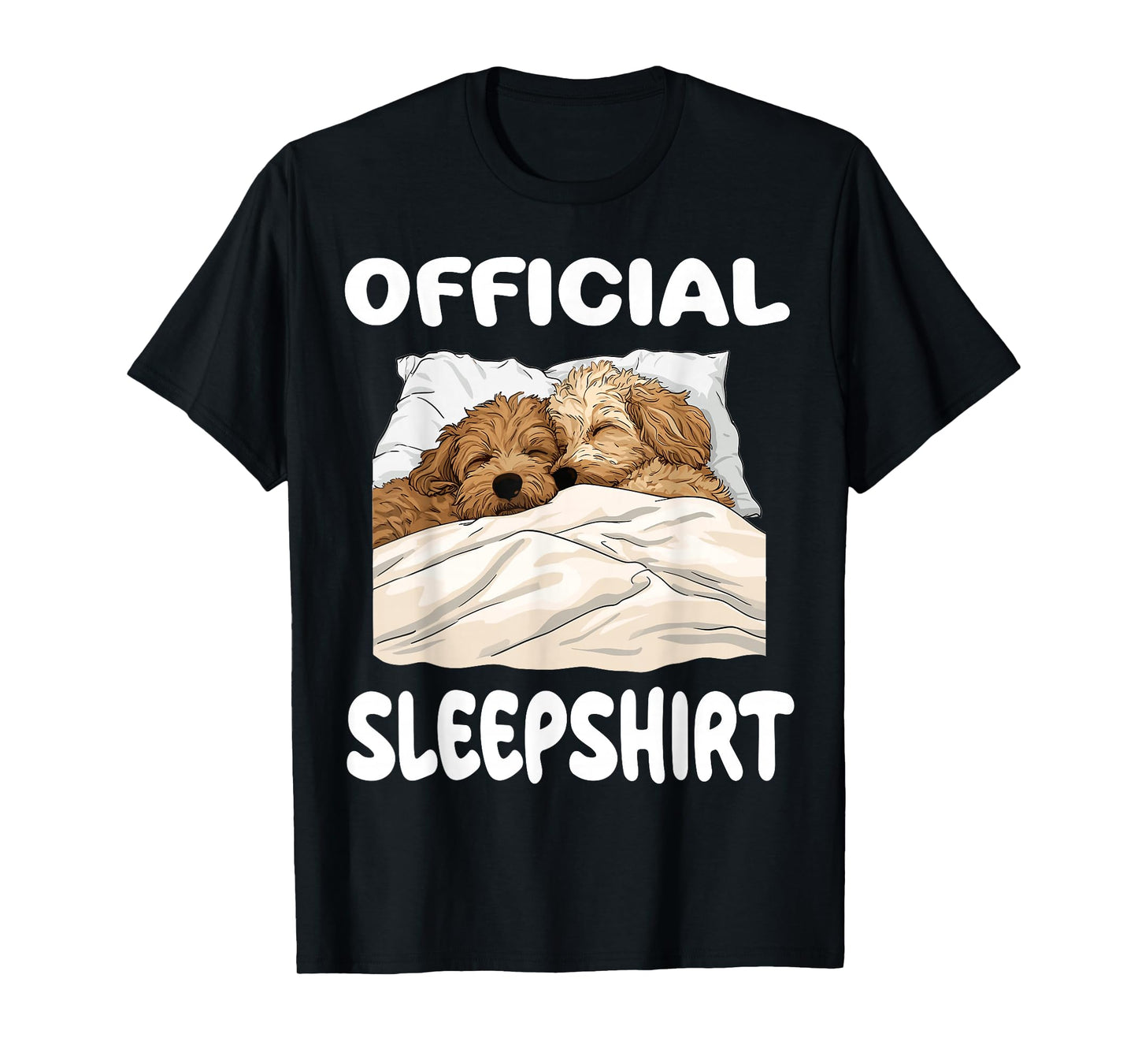 Goldendoodle Dog Official Sleepshirt Pajamas Nightgown T-Shirt