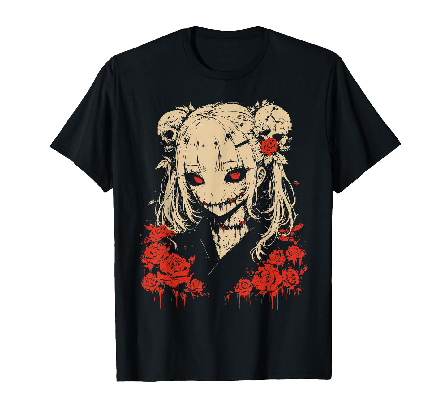 Horror Anime Manga | Japan Japanese Creepy Kawaii Goth T-Shirt