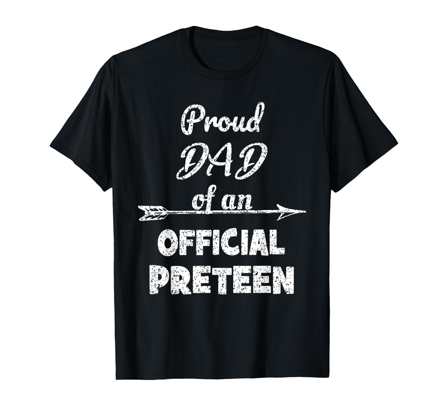 Proud Dad Of An Official Preteen 12th Birthday 12 Years Old T-Shirt