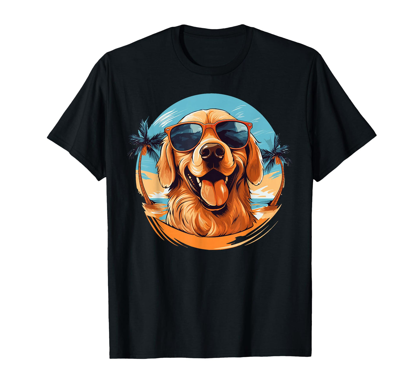 Golden Retriever T-Shirt for Kid Boys Girls Funny Dog Lover T-Shirt