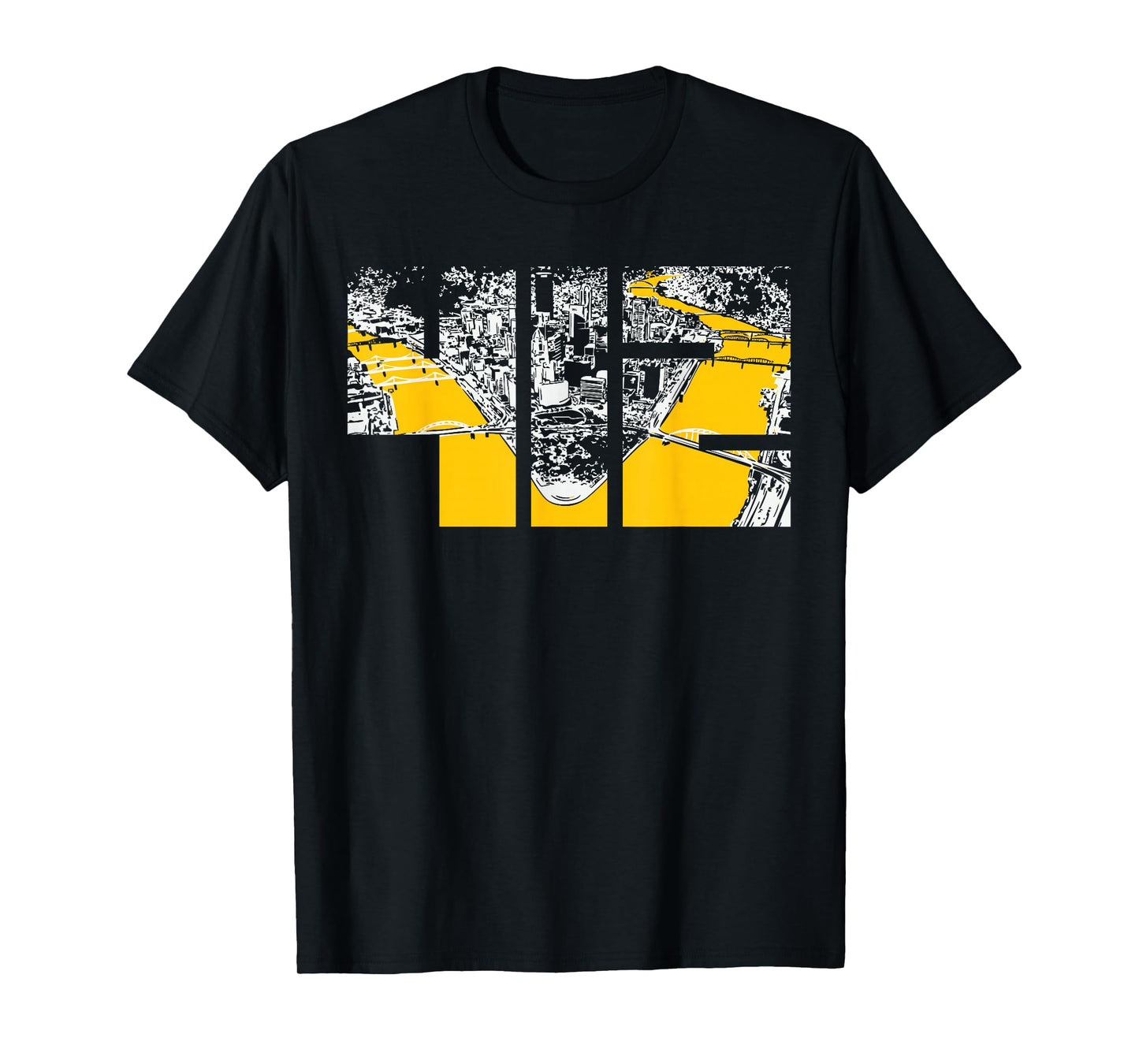 Pittsburgh Skyline 412 T-Shirt