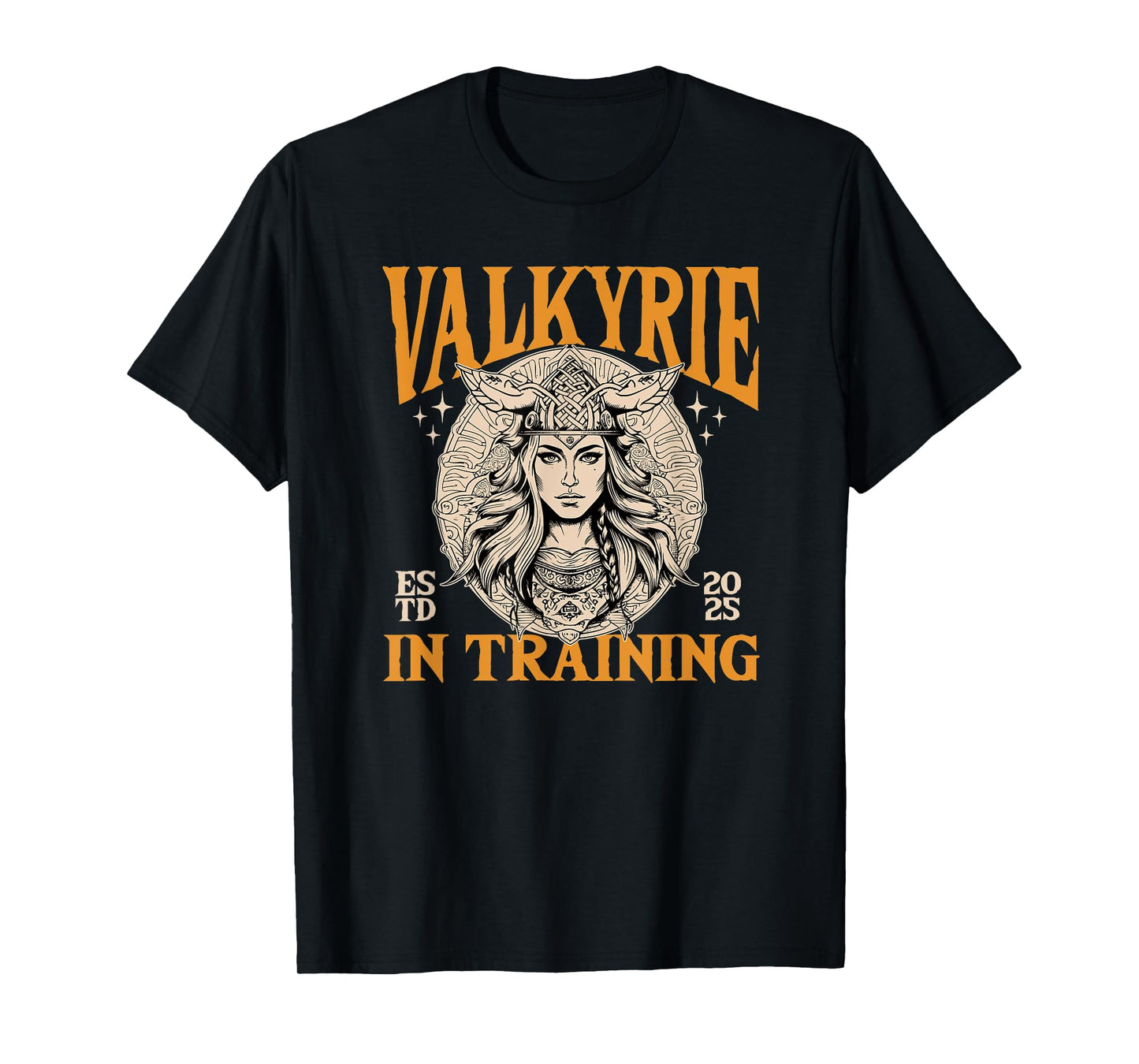 Valkyrie In Training Norse Viking Warrior Design T-Shirt