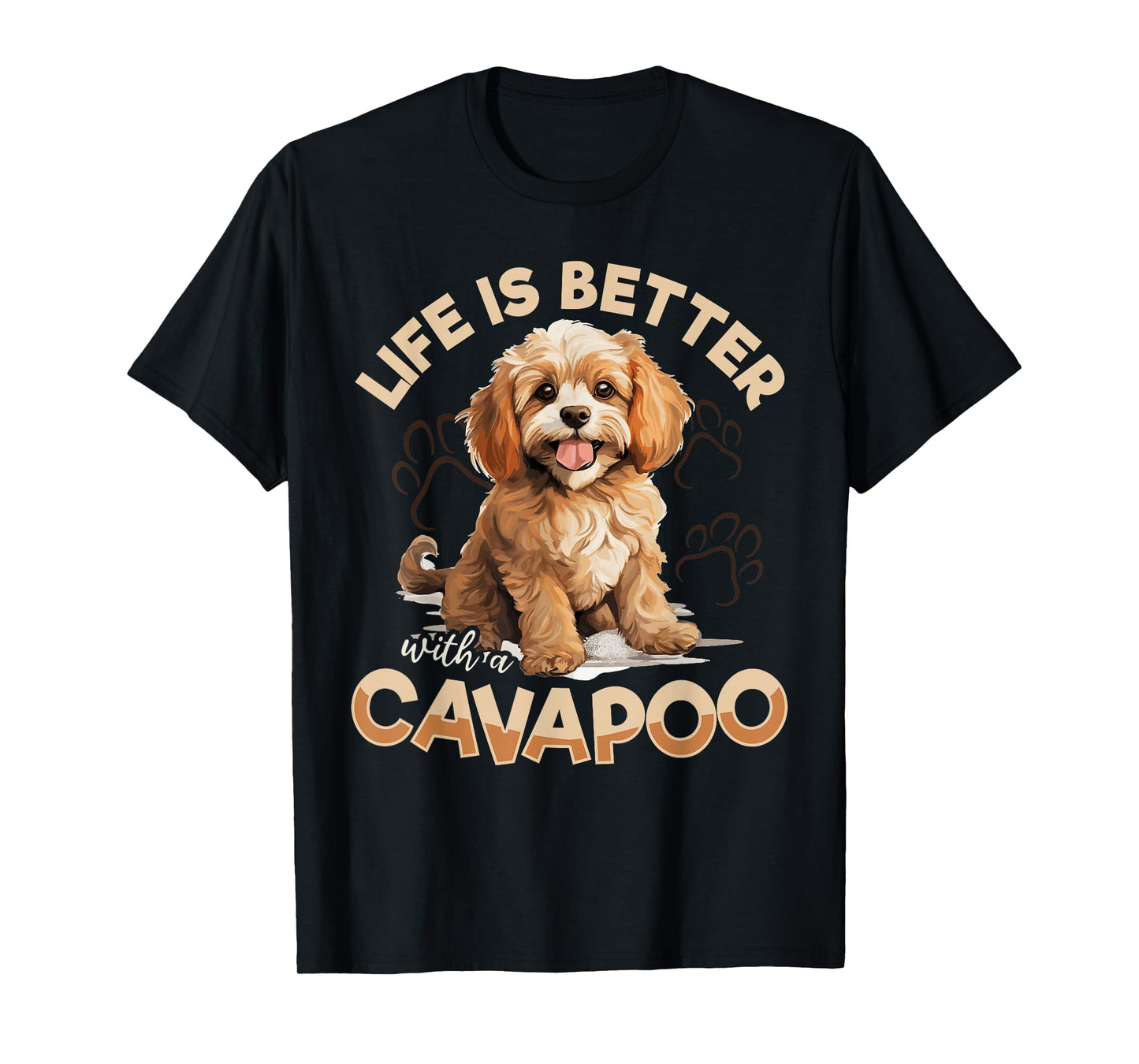 Cavapoo Dog Breed Pet Life is better with a Cavapoo T-Shirt
