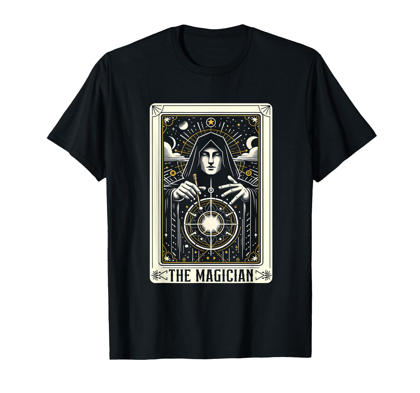 Magician Tarot Card Decks Halloween Costume T-Shirt