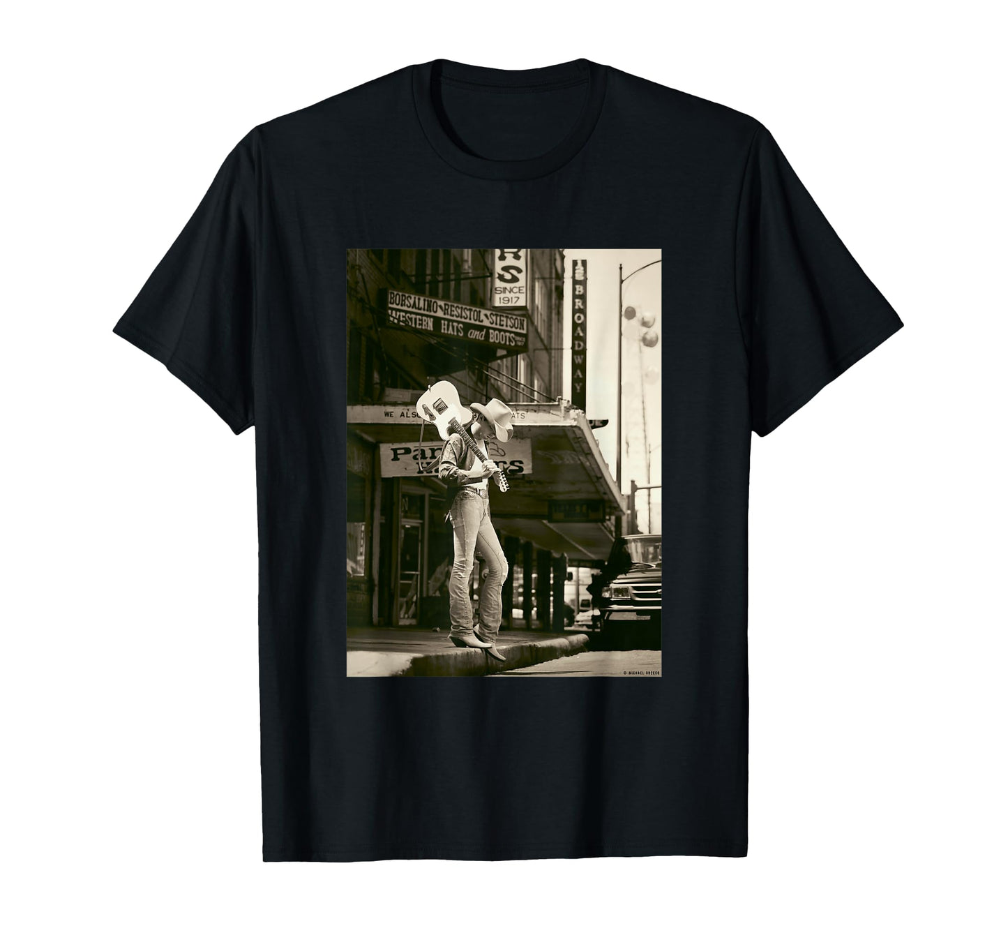 Dwight Yoakam US Country Singer by Michael Grecco T-Shirt