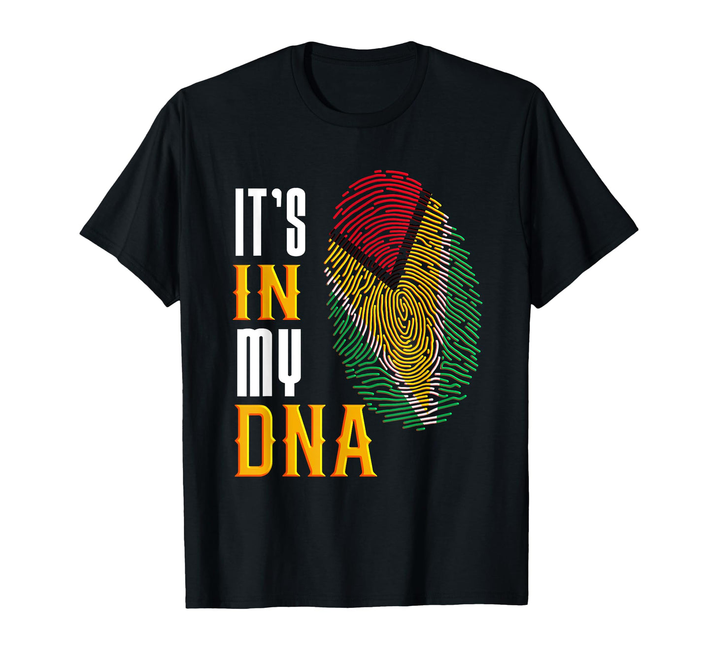 Patriotic Guyana It's In My DNA T-Shirt