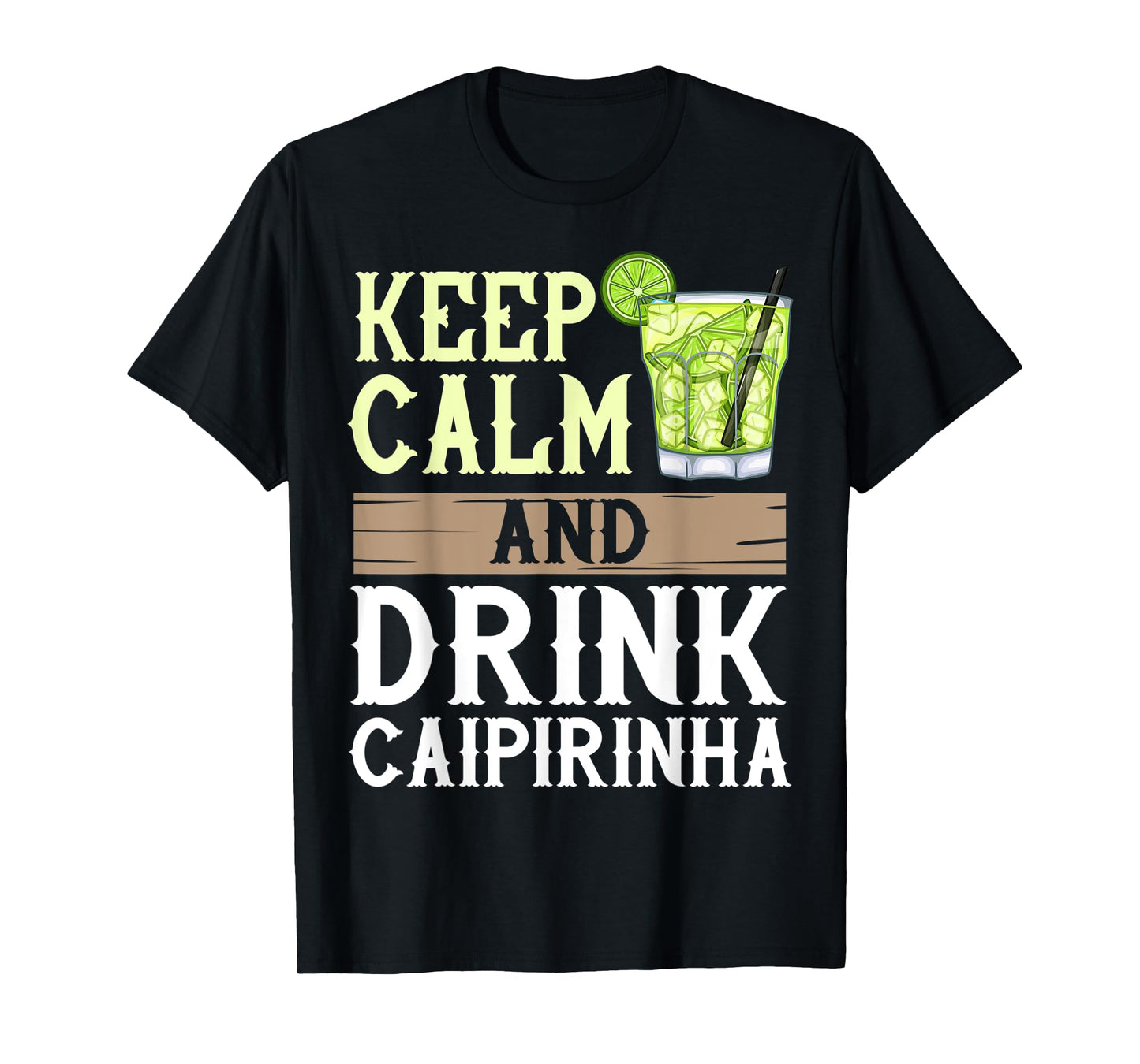 Caipirinha Drink Cocktail Brazil T-Shirt