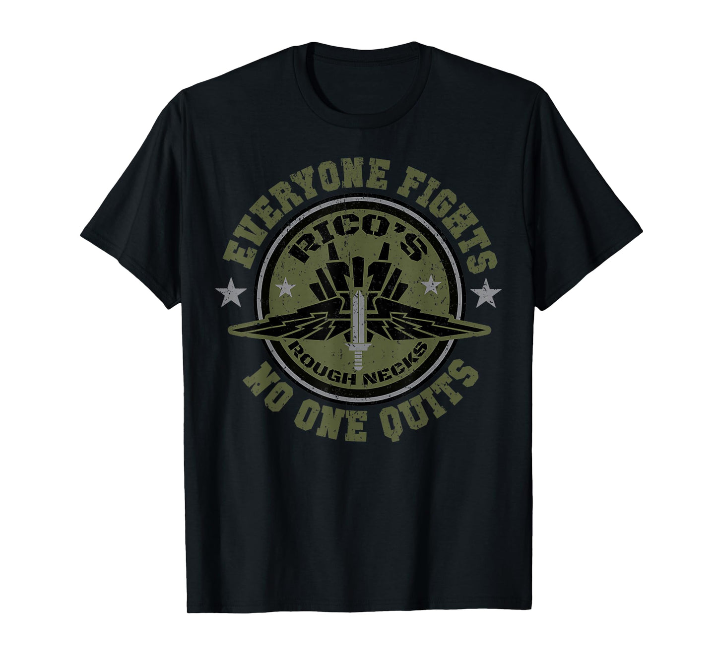 Vintage Mobile Infantry Ricos Roughnecks T-Shirt