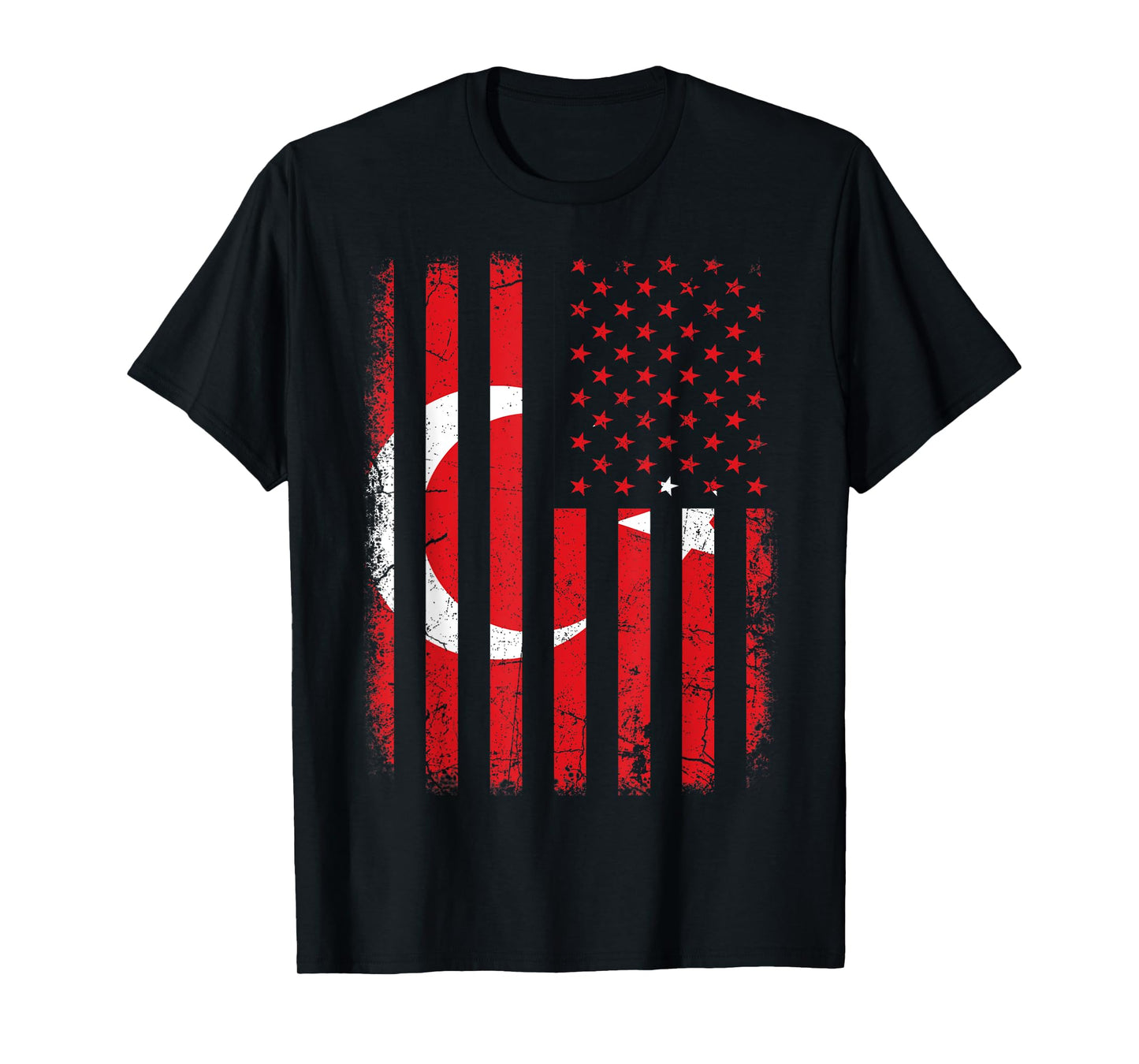 Turkish American Flag Turkey America Pride Heritage T-Shirt