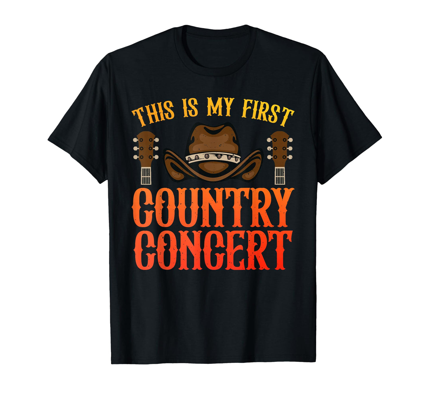 Country Concert Art for Men Women Kids Country Music Lover T-Shirt