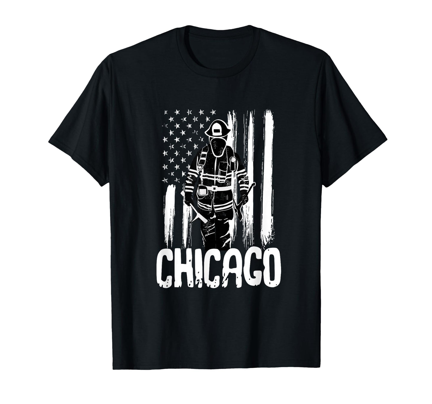 Chicago Firefighter Shirt CFD Fireman Gift T-Shirt