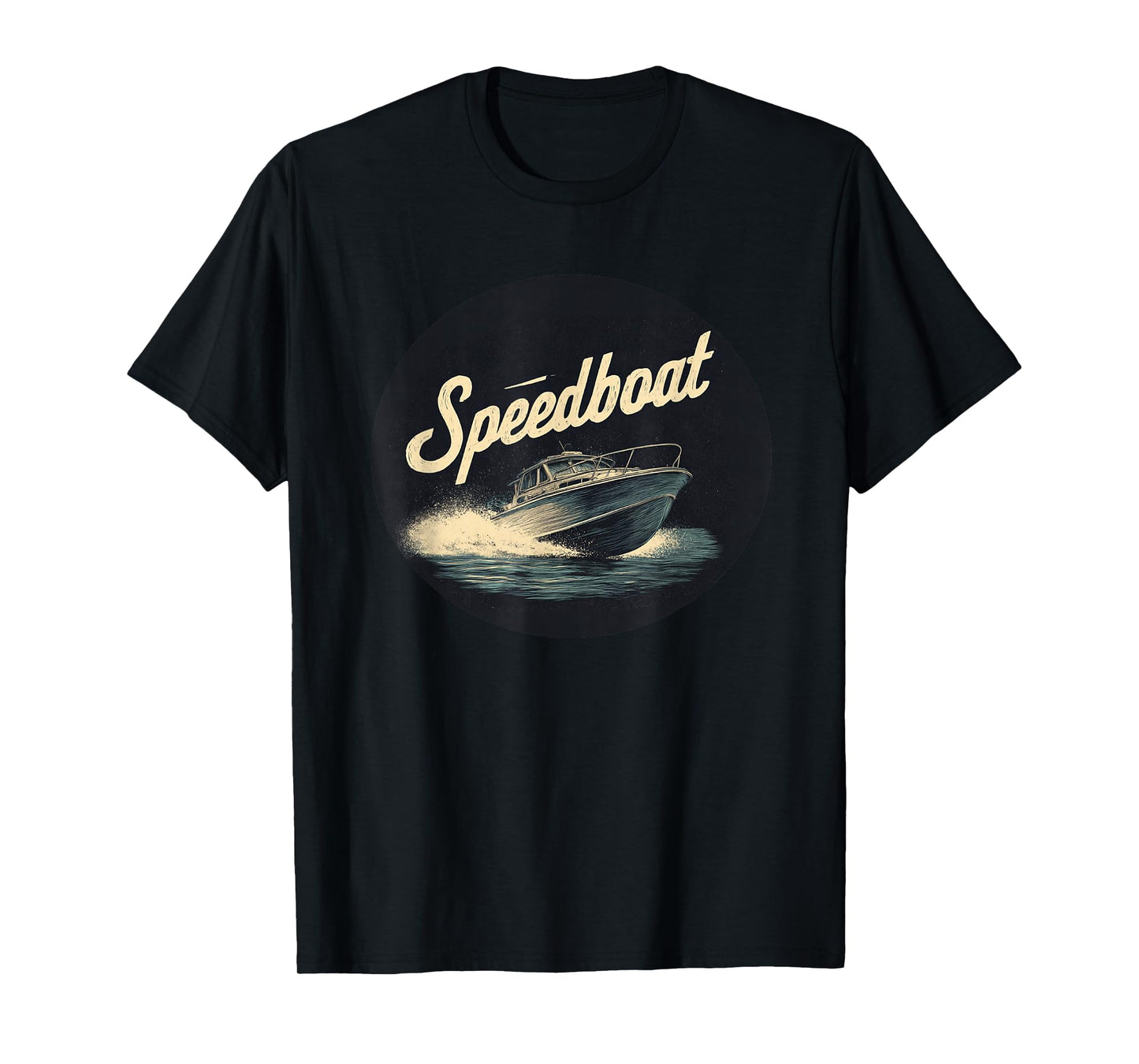 Great Speedboat Graphic for Boats Boys and Girls T-Shirt