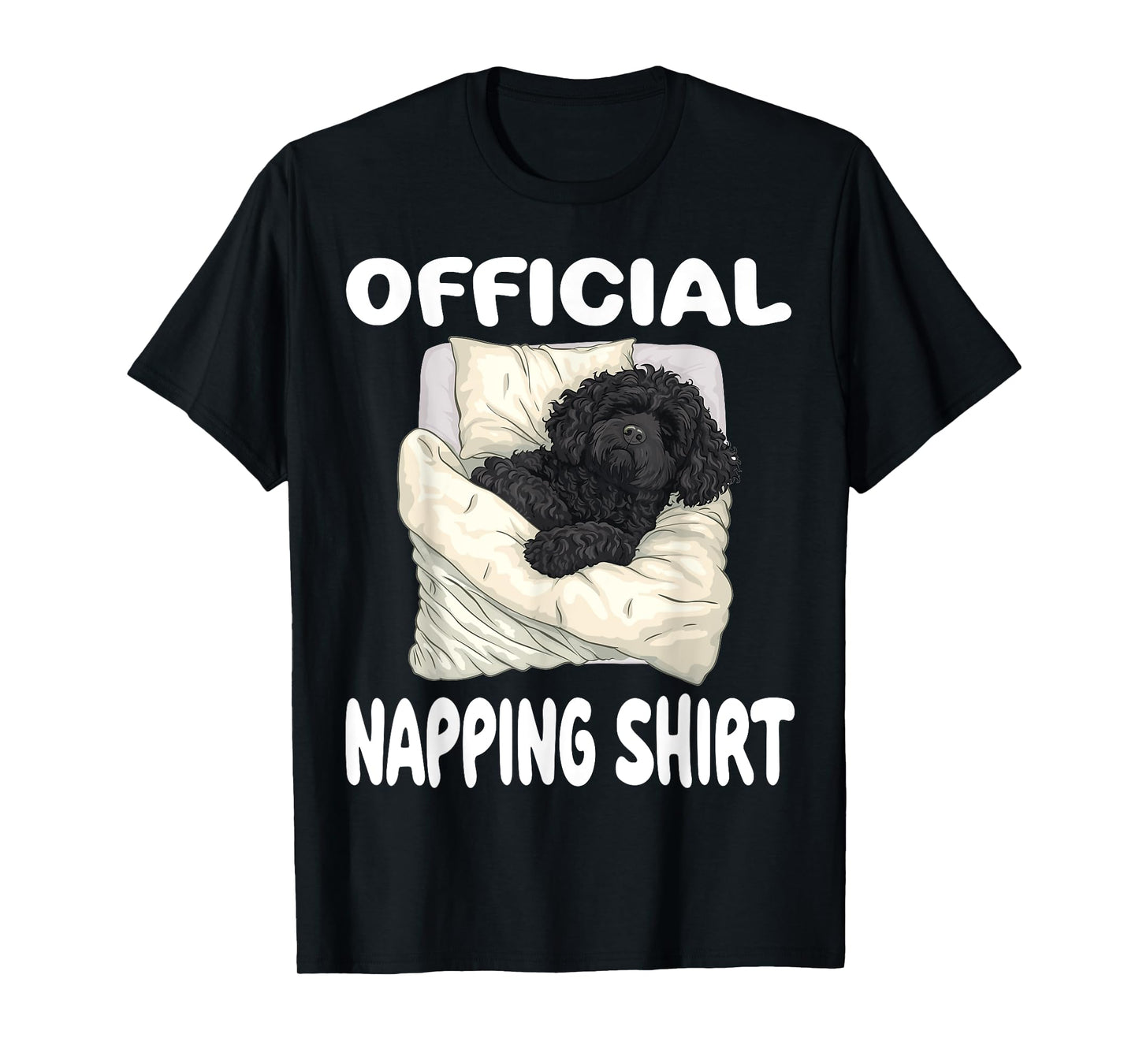 Portuguese Water Dog Official Napping shirt Pajamas T-Shirt
