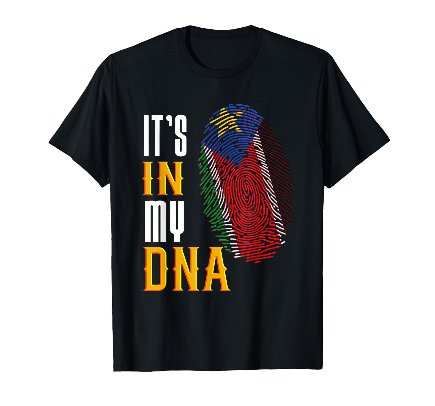 Patriotic South Sudan It's In My DNA T-Shirt