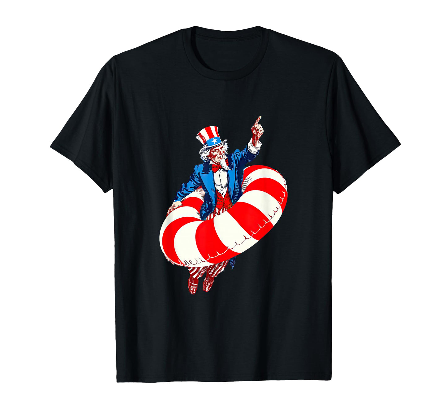 Cool American Pool Ring Costume with Uncle T-Shirt