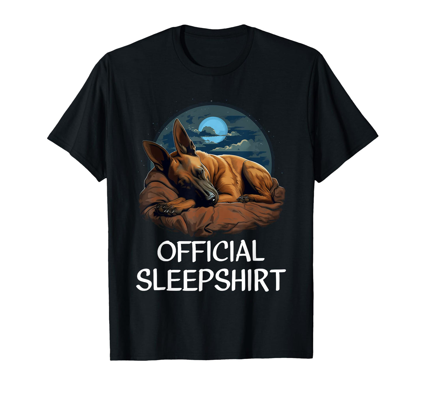 Belgian Malinois Official Sleepshirt - Dog Lover Nightwear Men Women Kids T-Shirt