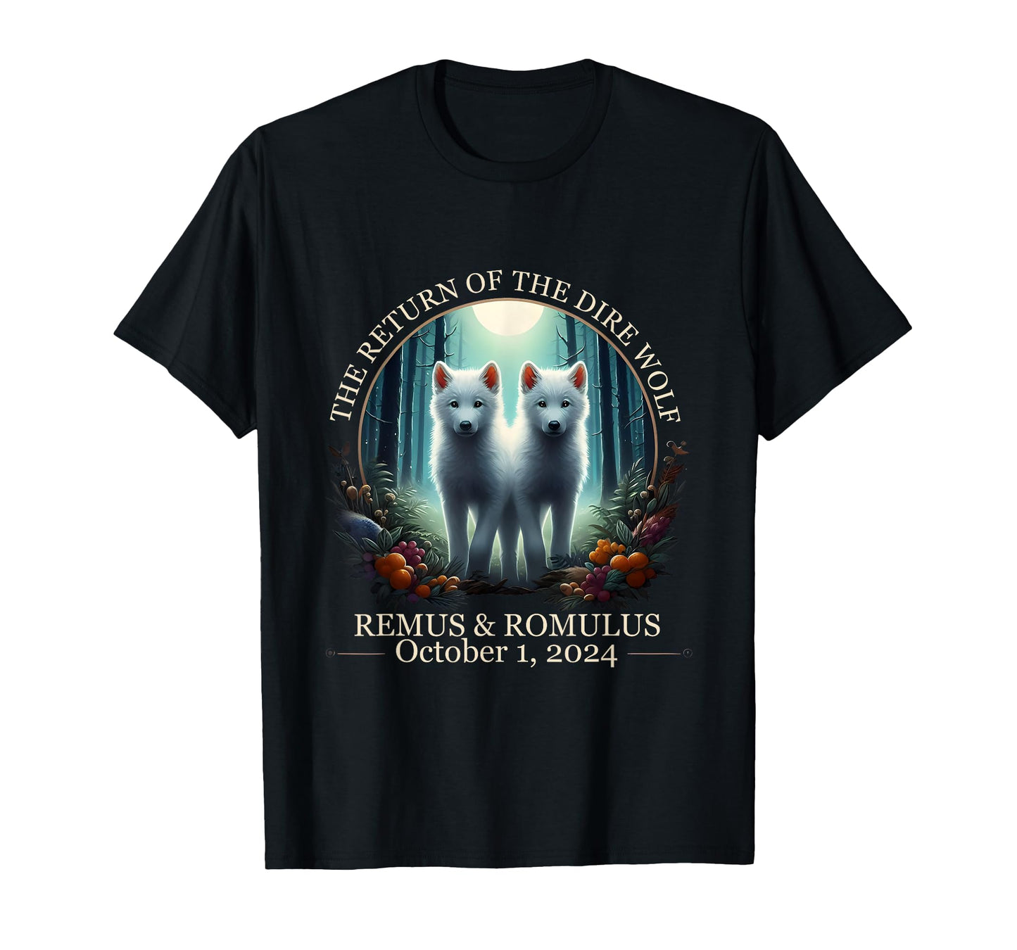 The Return of the Dire Wolf Remos and Romulus 2024 T-Shirt