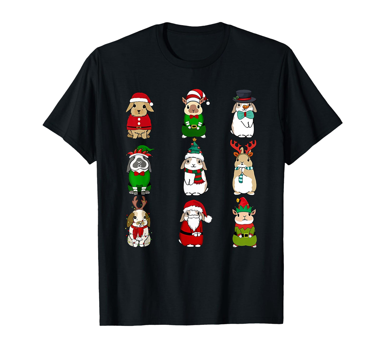 cute bunny christmas T-Shirt
