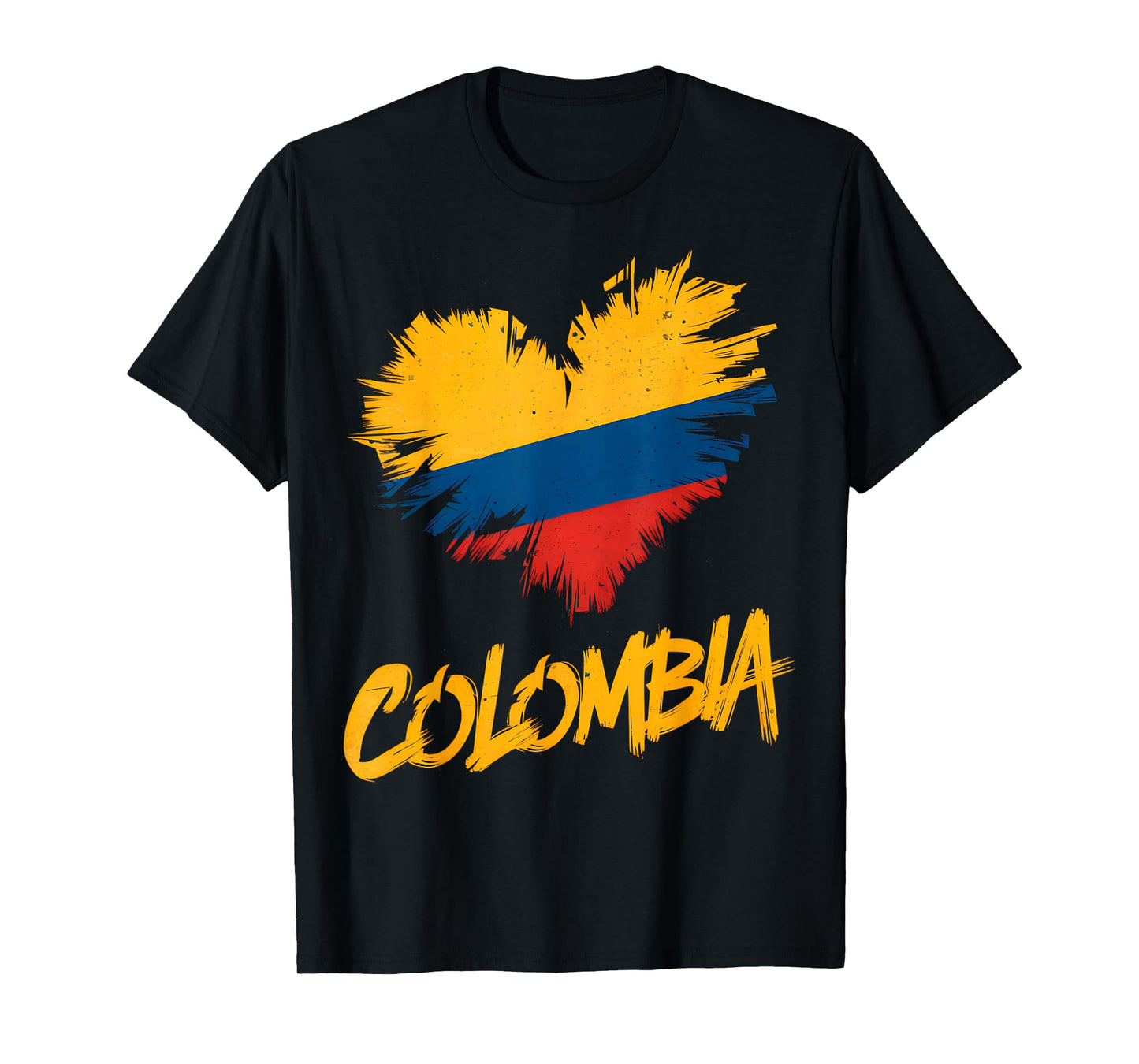 Colombia Heart Flag T-Shirt