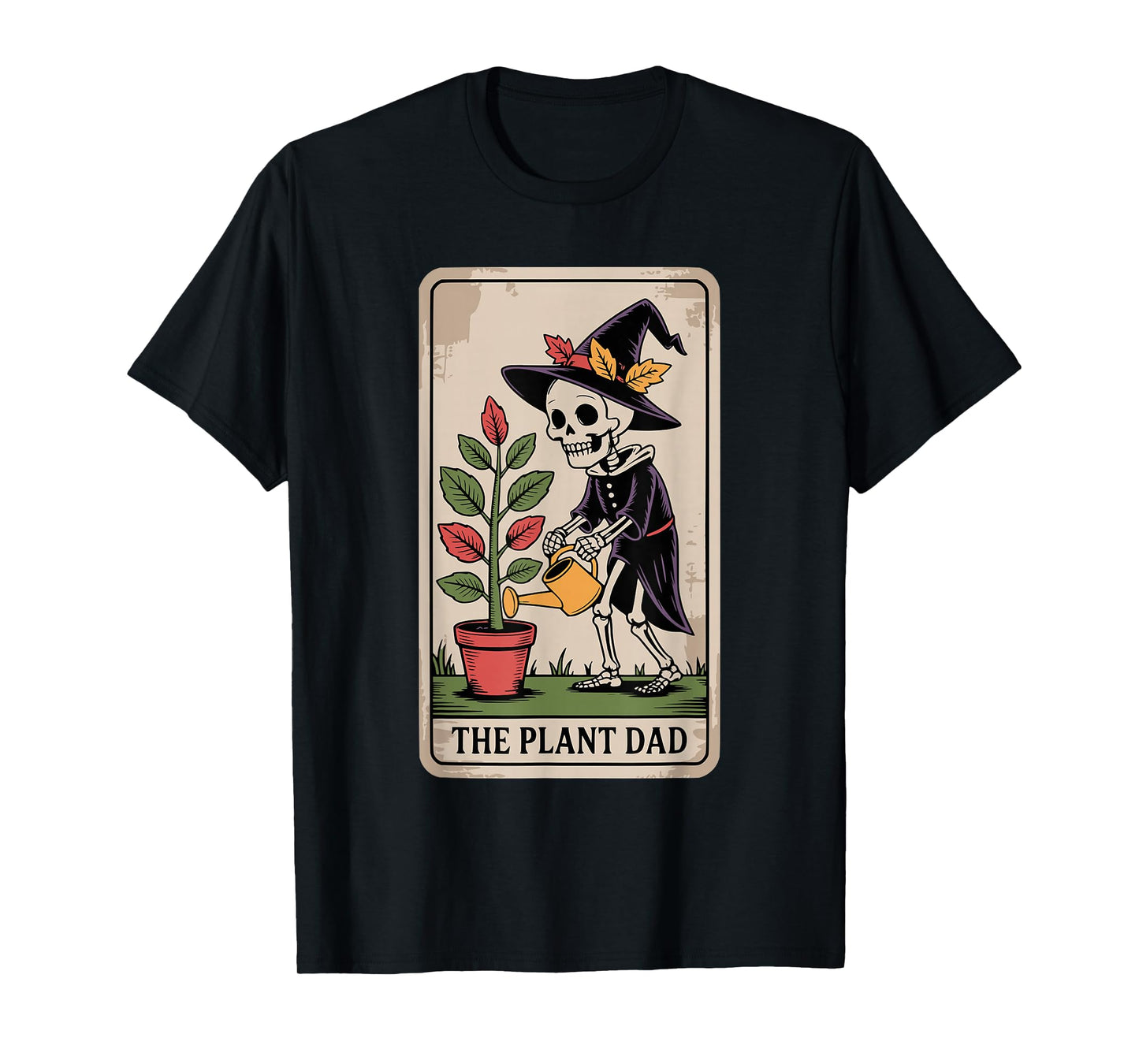 Halloween The Plant Dad Love Gardening Daddy Gardener Men T-Shirt