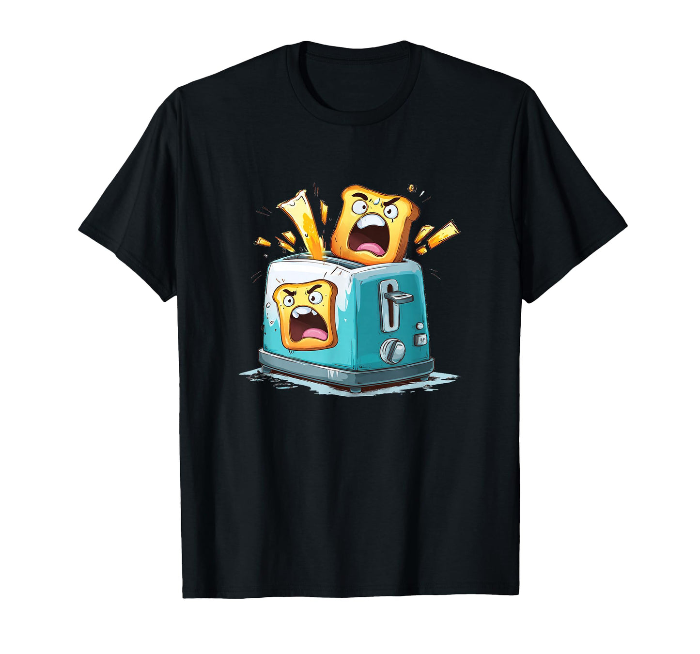 Pretty Toasts with Awesome Toaster T-Shirt