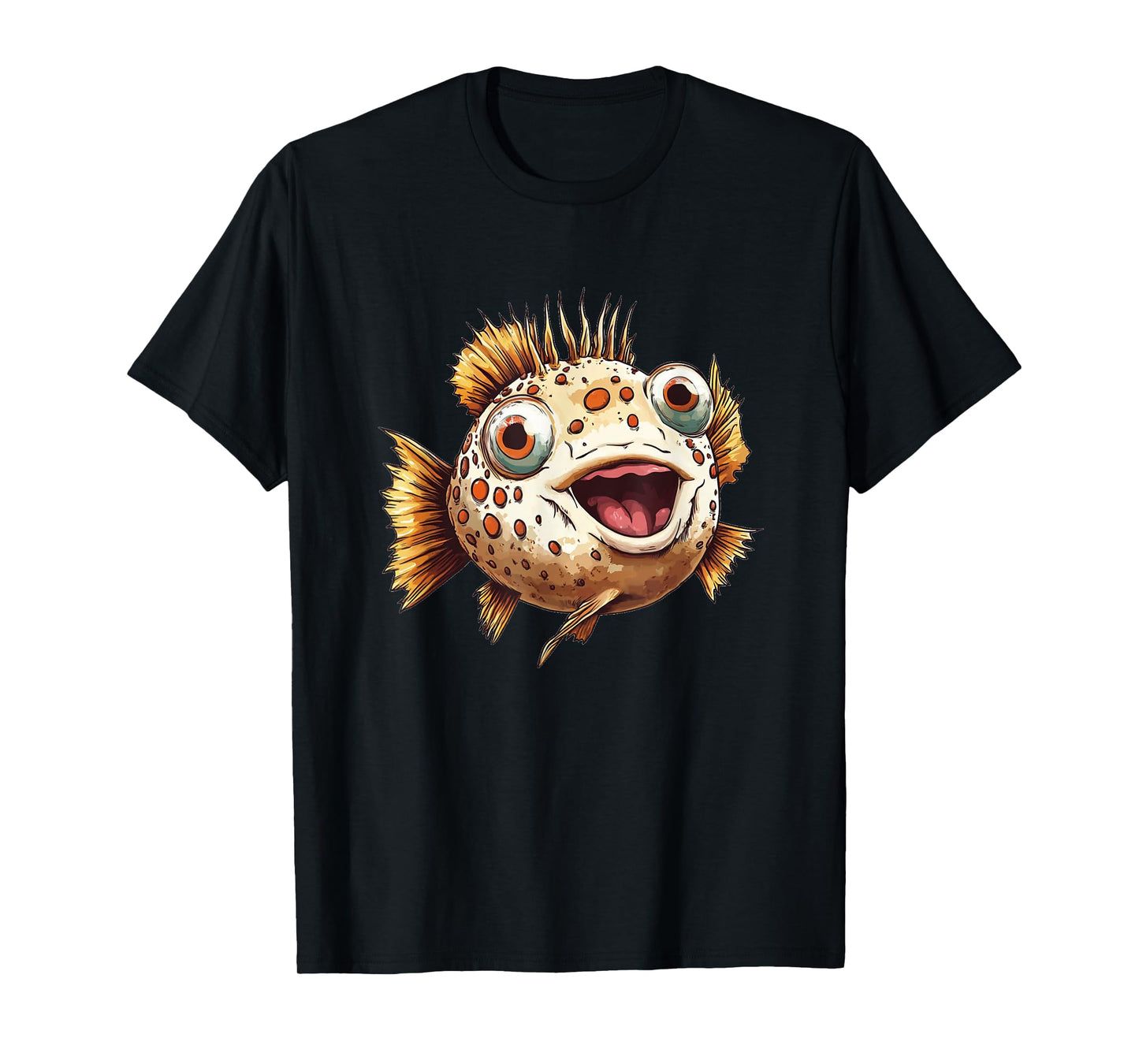 Laughing Puffer Fish T-Shirt