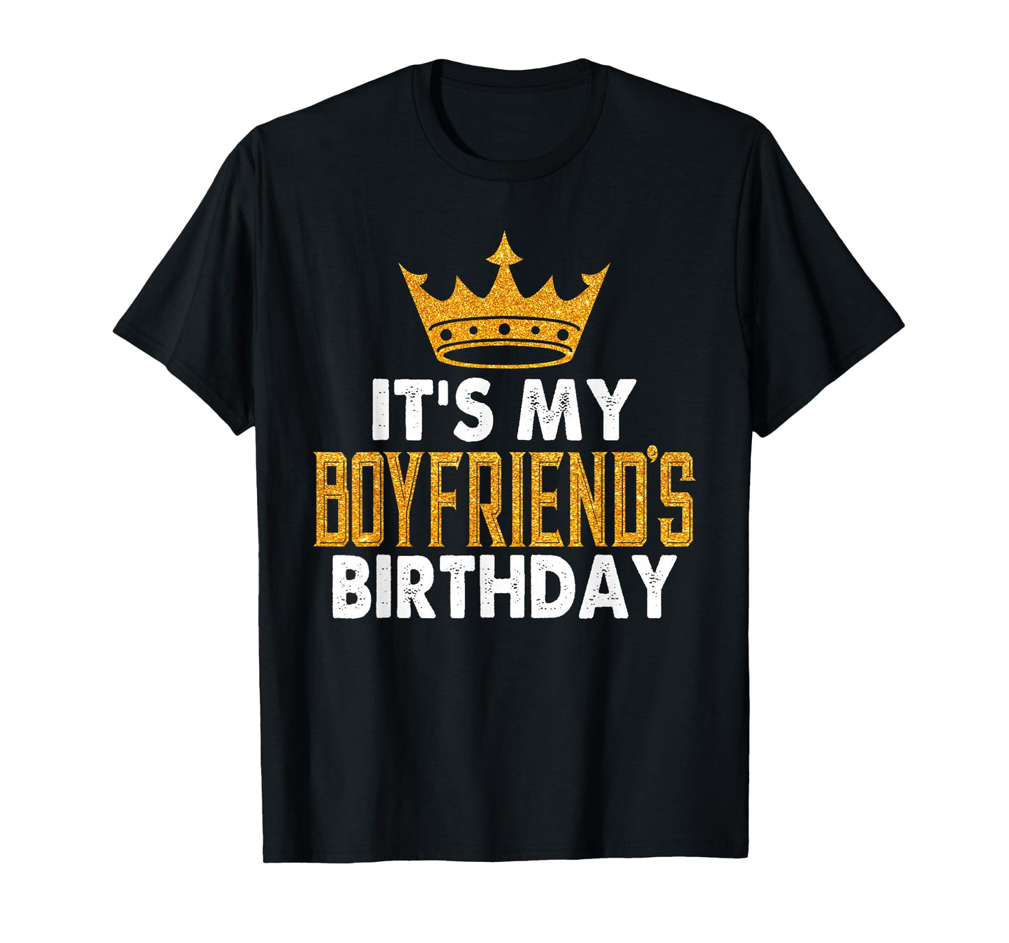 It's My Boyfriend's Birthday Party Couple T-Shirt