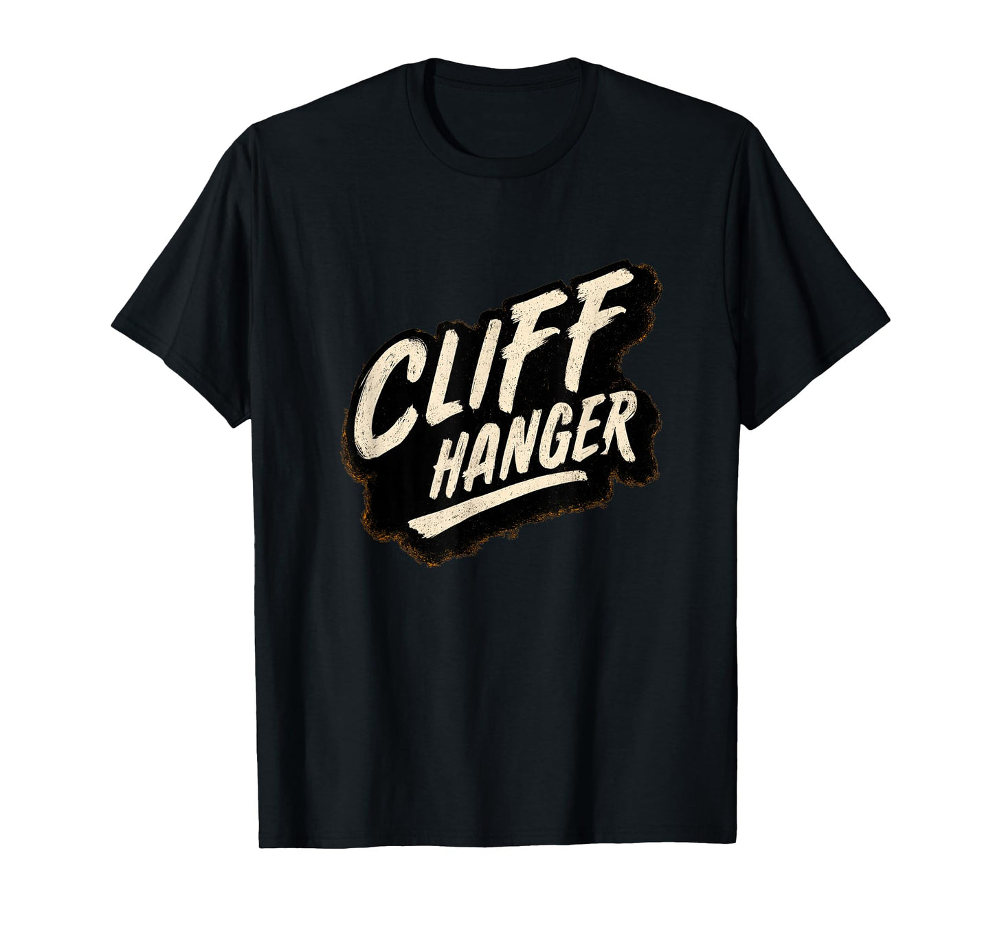 Nice Cliff Hanger Emblem T-Shirt