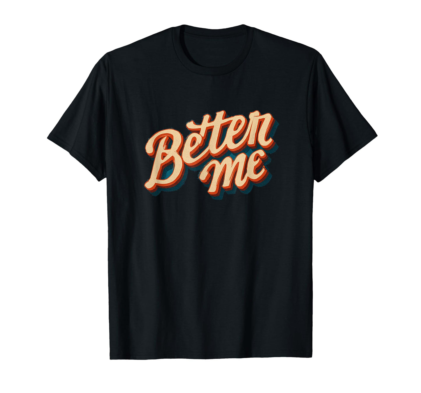 Amazing Better Me Emblem Speech T-Shirt