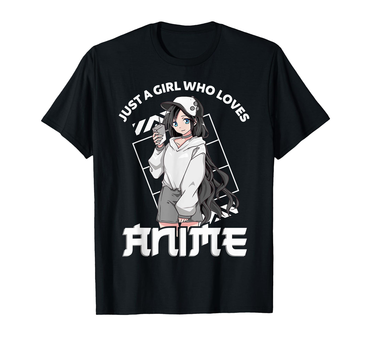 Anime Girl Just A Girl Who Loves Anime Girls Women T-Shirt