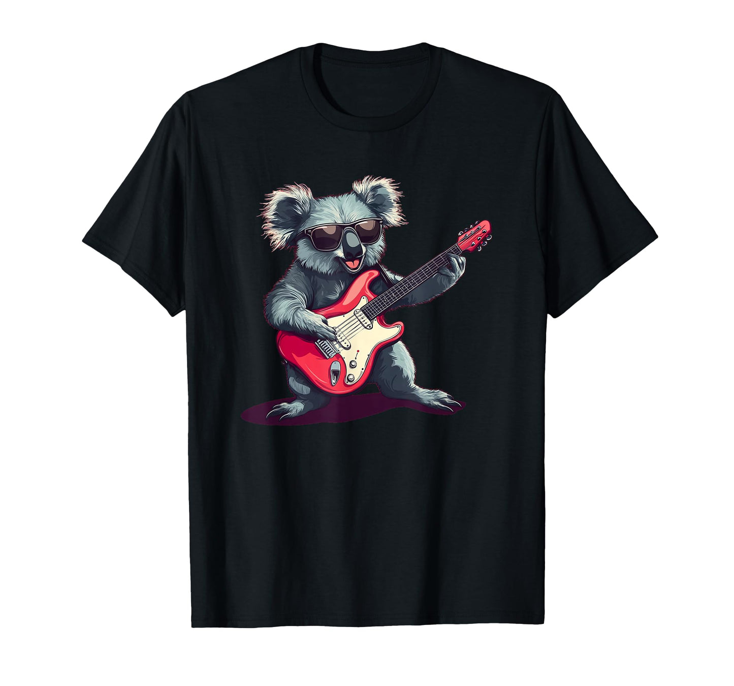 Jamming Koala for a Pretty Cool Music Touch T-Shirt