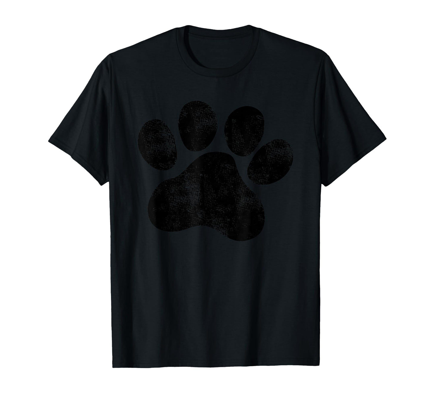 Vintage Dog Paw for Women Men Kids Dog Lovers T-Shirt Small