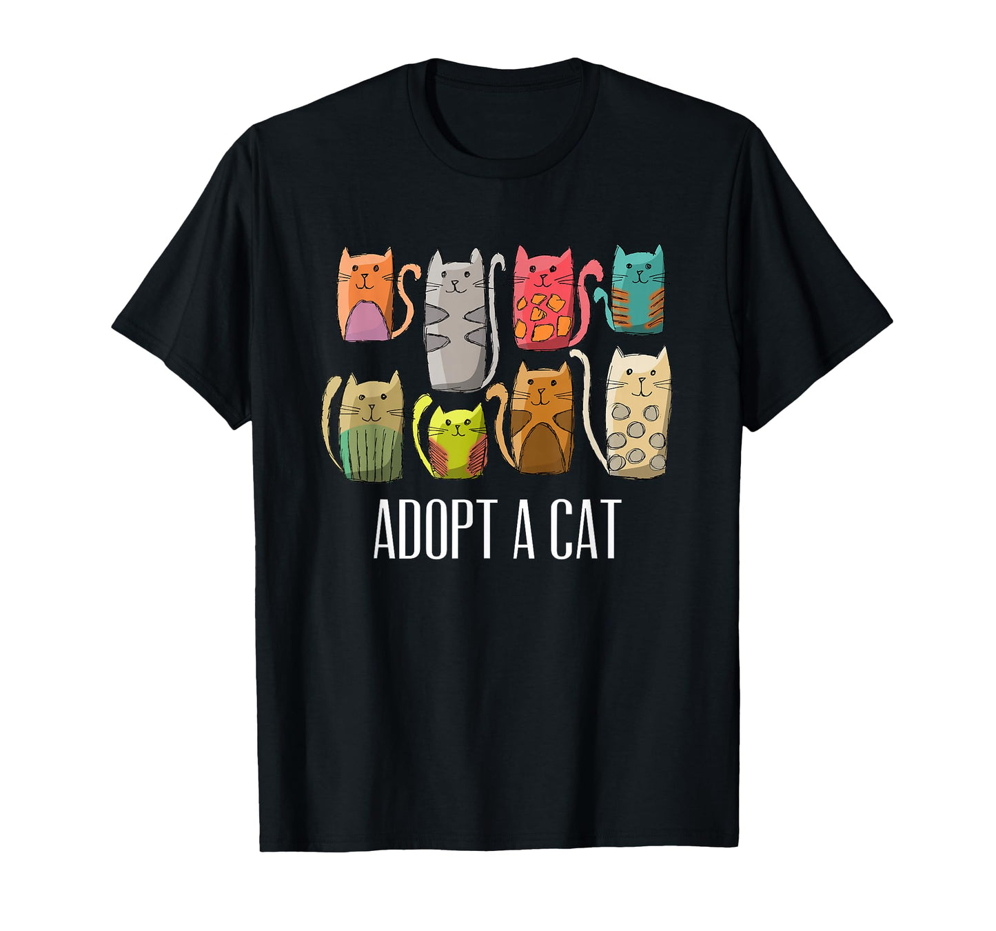 Adopt a Cat Shirt Cat Rescue Cat Adoption T-Shirt