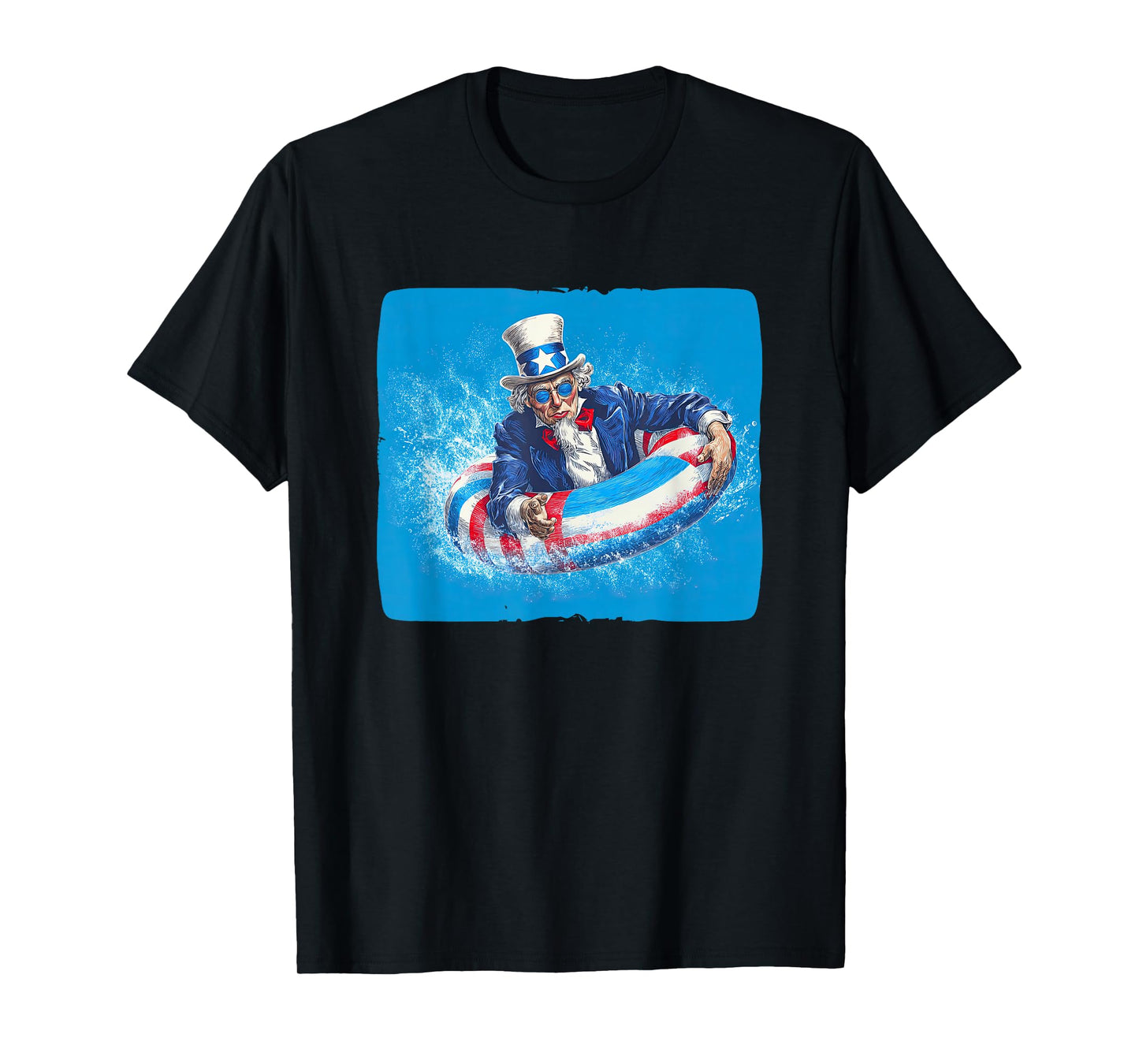 Vacation Season for Pool Ring and Water Fun Lovers T-Shirt